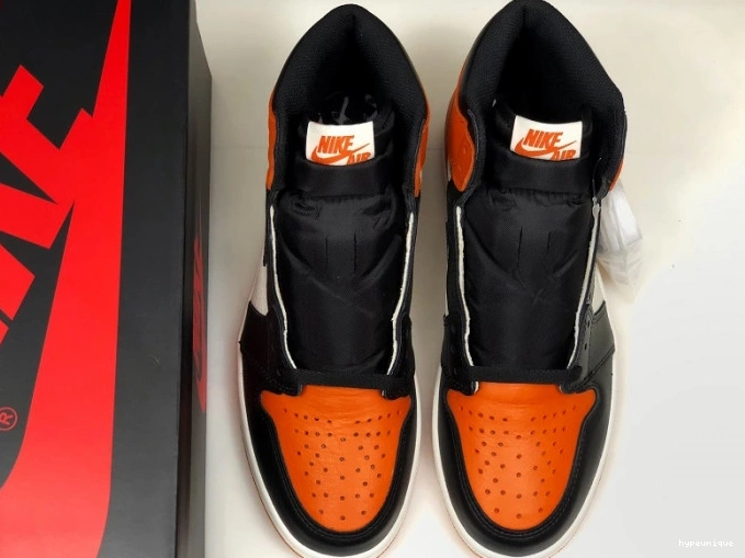HYPE OG Retro 1 Air High Backboard555088-005 Jordan Shattered 0729